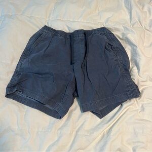 Abercrombie & Fitch Dark Blue Athletic Shorts